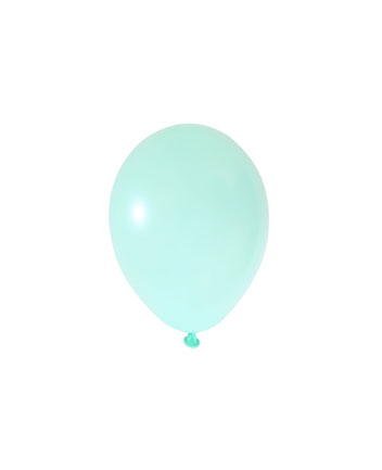 Pastel Lateks Balon 5 inç 15 Parça Su Yeşili - 1