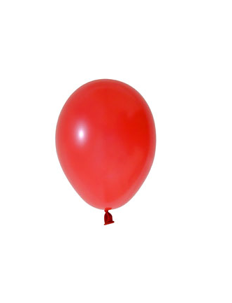 Pastel Lateks Balon 5 inç 15 Parça Kırmızı - 1