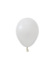 Pastel Lateks Balon 5 inç 15 Parça Beyaz - 1