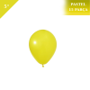 Pastel Lateks Balon 5 inç 15 Parça Sarı - 1