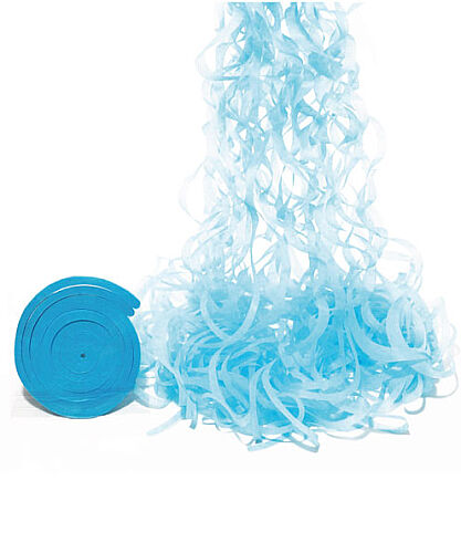 Pelur Dalgalı Dekor Süs 100 CM Mavi - 