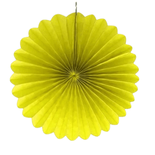 Pelur Yelpaze Geniş 30 Cm Sarı - 1