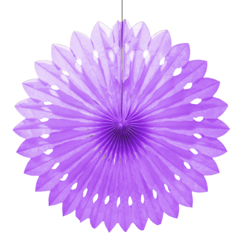 Pelur Yelpaze Geniş 30 Cm Lila - 1