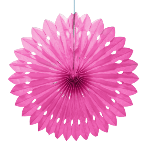 Pelur Yelpaze Geniş 30 Cm Fuşya - 1