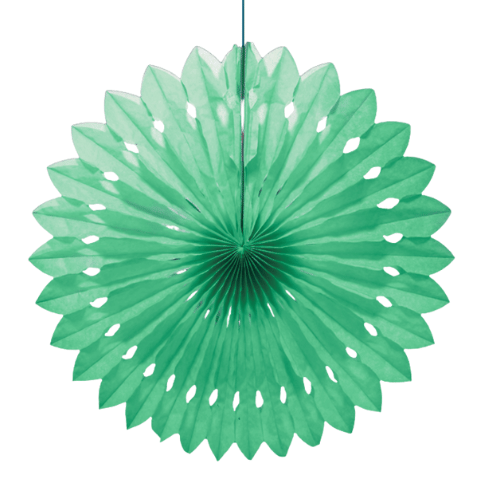 Pelur Yelpaze Geniş 30 Cm Koyu Yeşil - 1