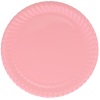 Karton Tabak Pembe 23 Cm 8 Parça - 1