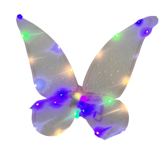 Peri Kanadı Ledli Işıklı Pembe - 