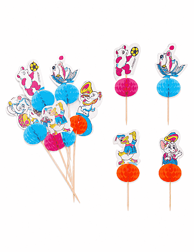  Petek Kürdan Süs Hayvanlı 100'lü - 