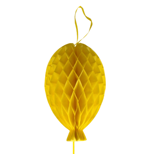 Petek Süs Balon Model 25 Cm Sarı - 1