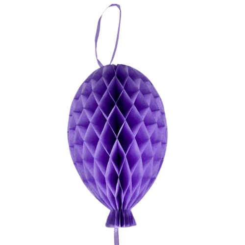 Petek Süs Balon Model 25 Cm Mor - 1