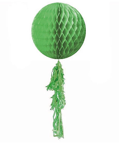 Petek Süs 30 Cm Yeşil Püsküllü - 