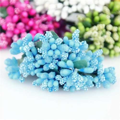 Pıtırcık Cipso Çiçek 144 Parça Açık Mavi - 