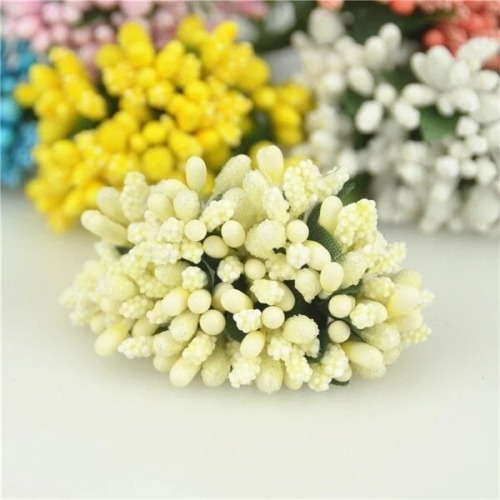 Pıtırcık Cipso Çiçek 144 Parça Krem - 