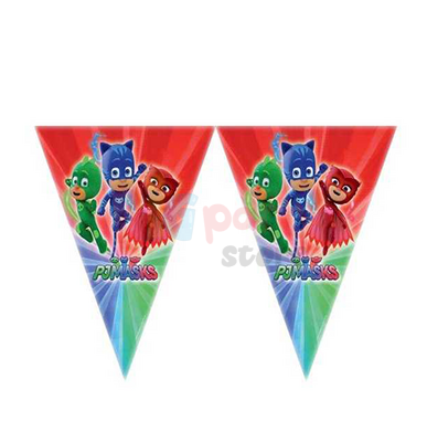 Lisanslı Pj Mask Üçgen Flama - 