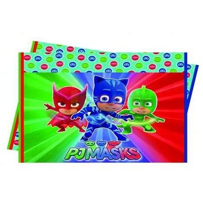 Lisanslı Pj Mask Plastik Masa Örtüsü 120 x 180 Cm - 1