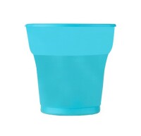 Plastik Bardak Kristal Mavi 25 Parça - 2