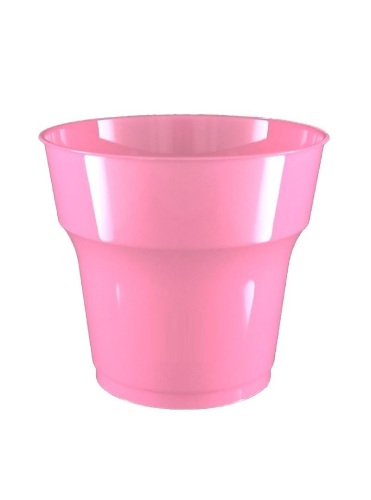 Plastik Bardak Kristal Pembe 25 Parça - 2