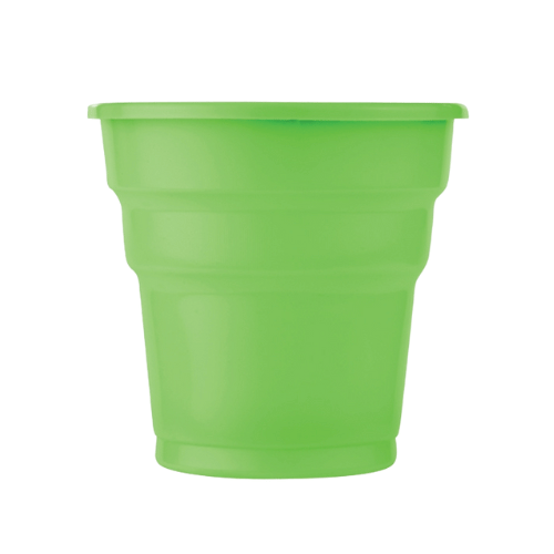 Plastik Bardak Kristal Yeşil 25 Parça - 1