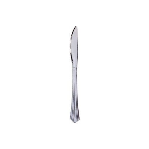Plastik Bıçak Metal Görünümlü 12 Parça - 1