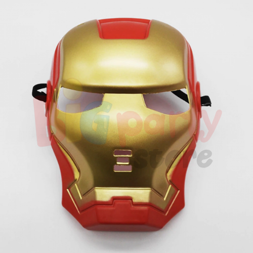 Plastik Maske Iron Man - 1