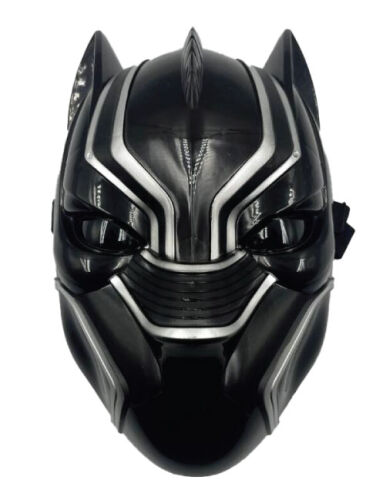 Plastik Maske Işıklı Kara Panter - 