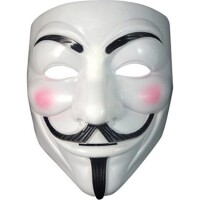 Plastik Maske V for Vandetta - 1