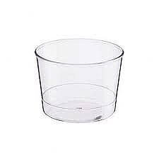 Plastik Silindir Kase Oval 250 cc 20'li - 