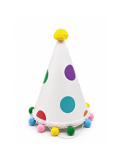 Ponponlu Şapka Puanlı Model 20 Cm - 