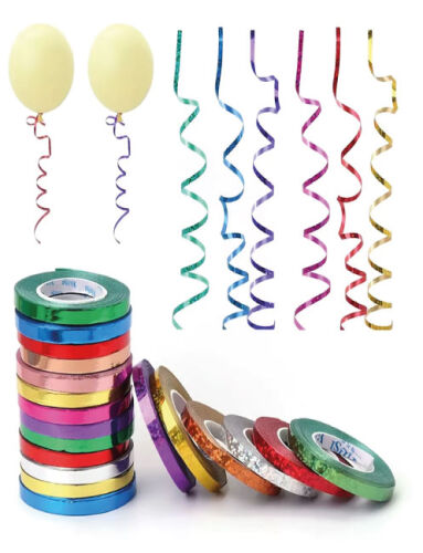 Rafya Helogramlı 5mm 10 Metre Karışık 50 Parça - 