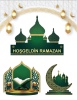 Ramazan Rahleli Pano Seti 3 Parça - 1