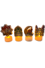 Ramazan Ledli Tealight Renkli Modeller 4 Parça - 1