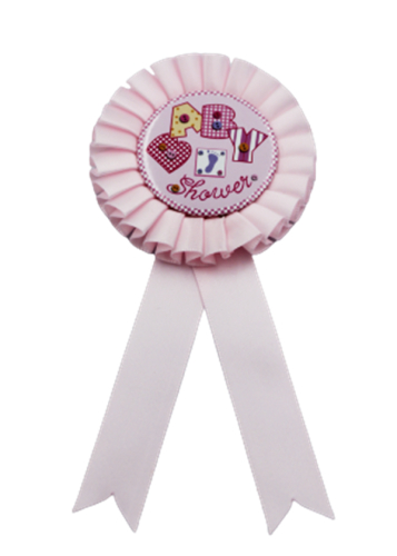 Rozet Baby Shower Pembe Ayaklı Model - 