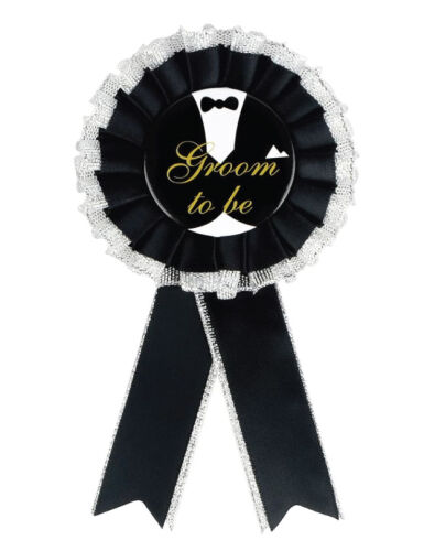 Rozet Groom To Be Siyah - 