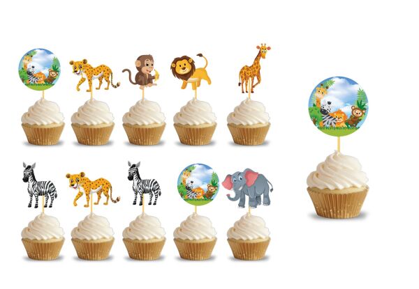 Kürdan Safari 10 Parça - 