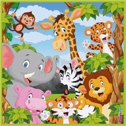 Lisanslı Safari Kağıt Peçete 16 Parça - 2