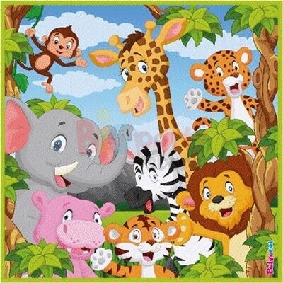 Lisanslı Safari Kağıt Peçete 16 Parça - 2