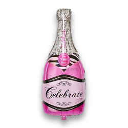 Folyo Balon Şampanya Pembe - 1