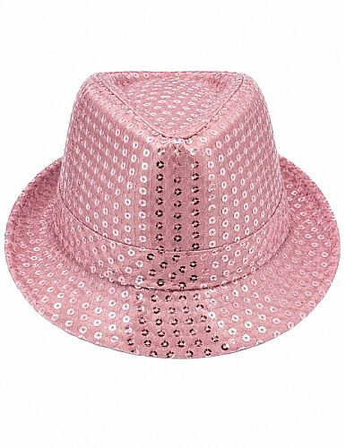 Şapka Fotr Pullu Lüks Pembe - 