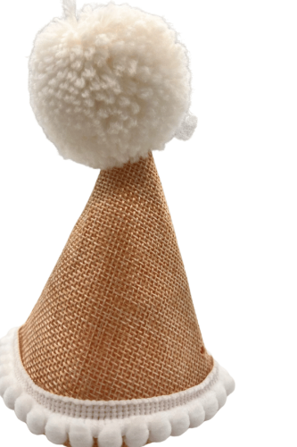 Şapka Jüt Model Ponponlu Somon - 2