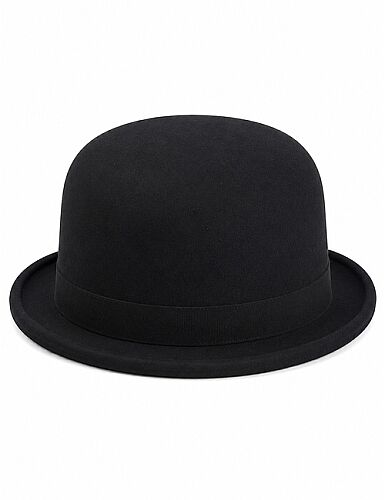 Şapka Lazer Charlie Chaplin Siyah - 1