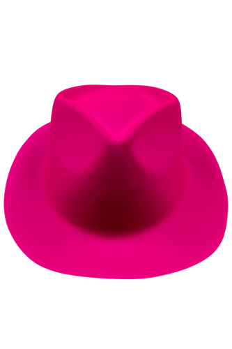 Şapka Lazer Fotr Model Pastel Fuşya - 1