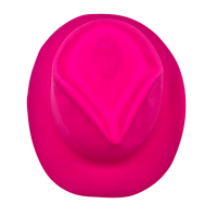 Şapka Lazer Kadife Fotr Model Pembe - 3