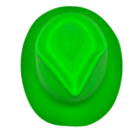 Şapka Lazer Kadife Fotr Model Yeşil - 3