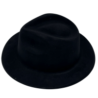 Şapka Lazer Kadife Fotr Model Siyah - 2