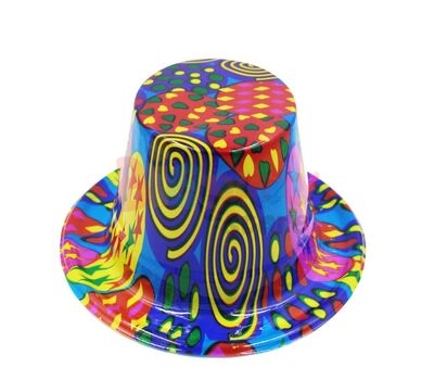 Şapka Lazer Renkli Baskılı Çocuk Model - 4
