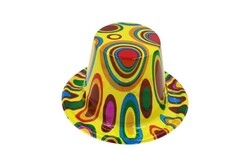 Şapka Lazer Renkli Baskılı Çocuk Model - 5