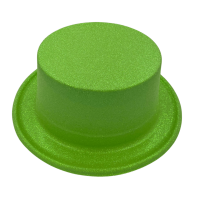 Şapka Lazer Sihirbaz Model Simli Makaron Yeşil - 2