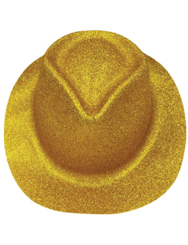 Şapka Lazer Simli Fotr Model Altın - 