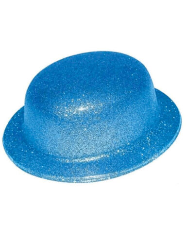 Şapka Lazer Simli Oval Açık Mavi - 