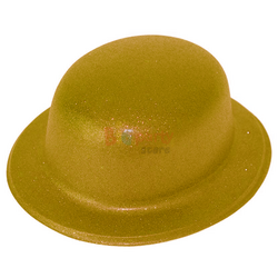 Şapka Lazer Simli Yuvarlak Gold - 1